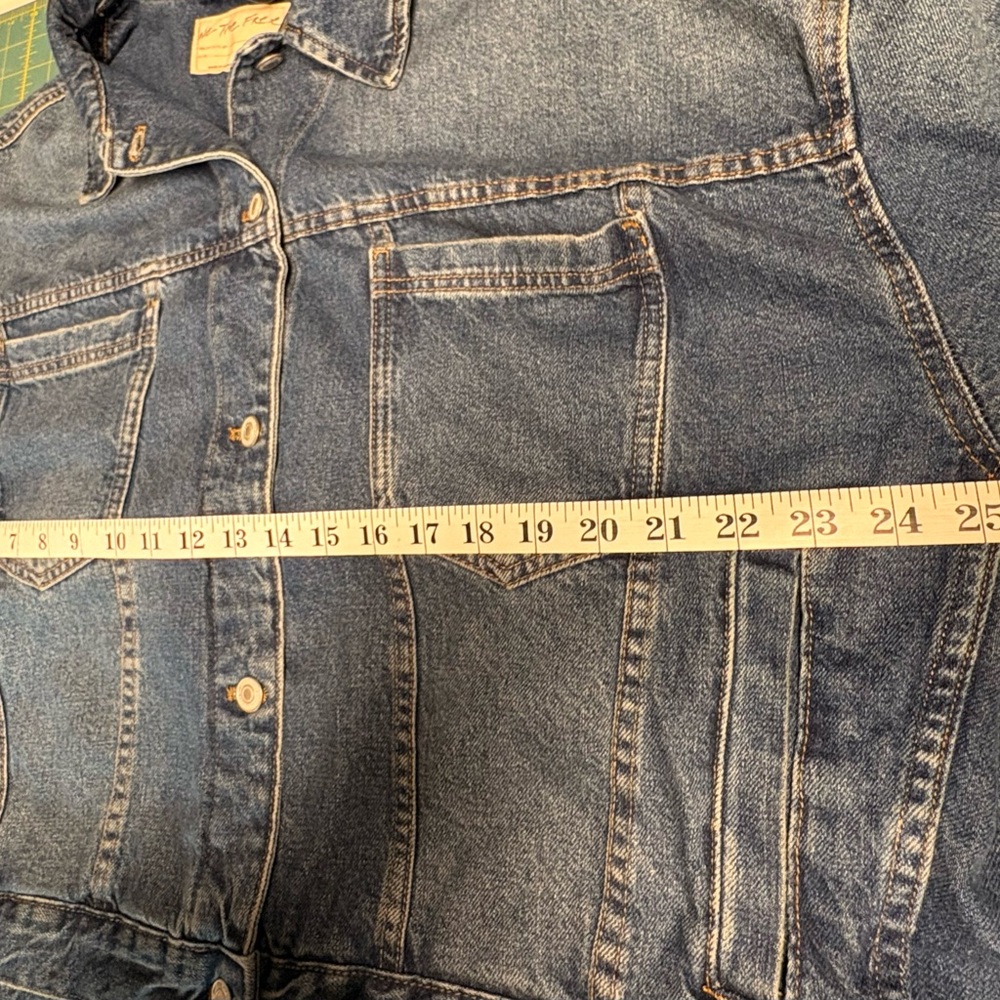 We The Free Opal Swing Denim Jacket - Oversized Medium - Picture 9 of 11